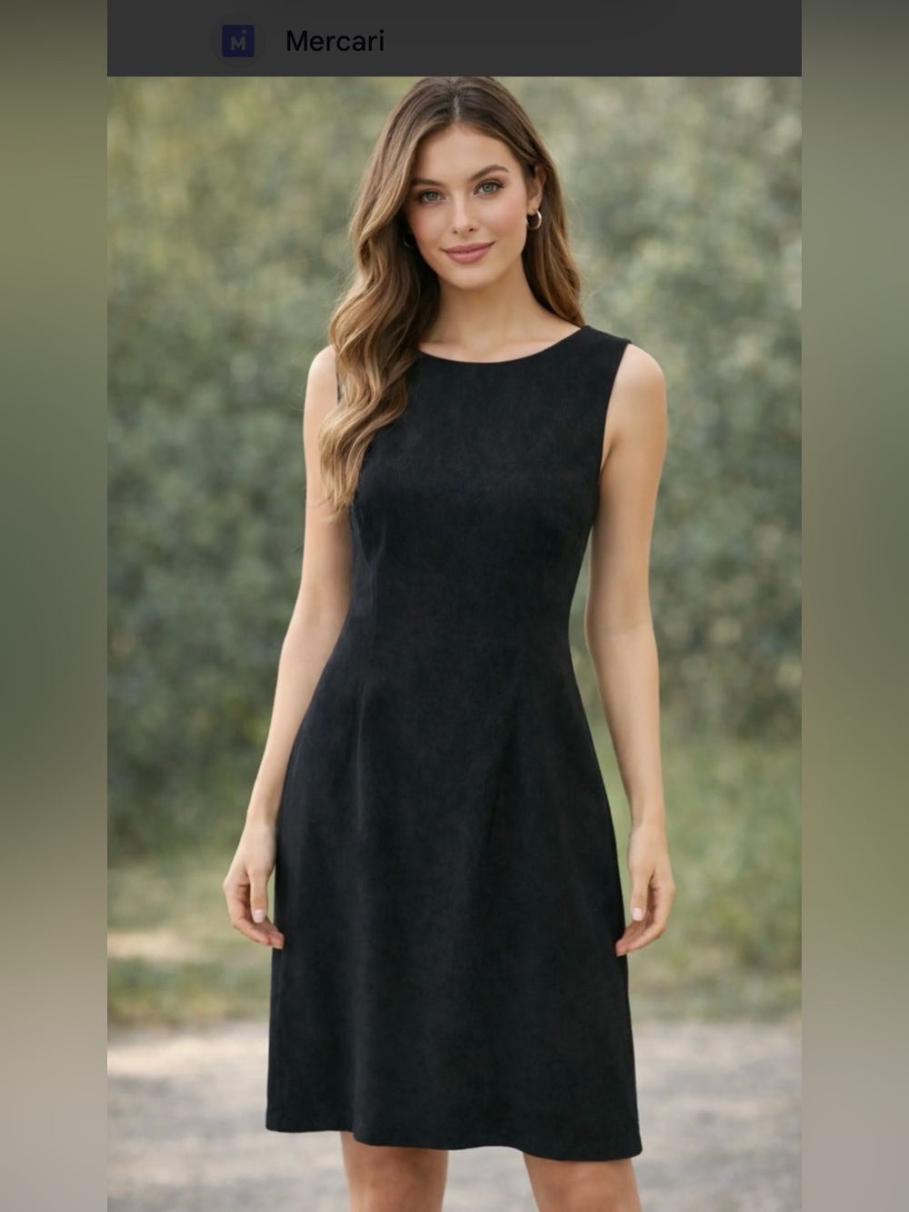 Classic Black Sleeveless Mini Dress